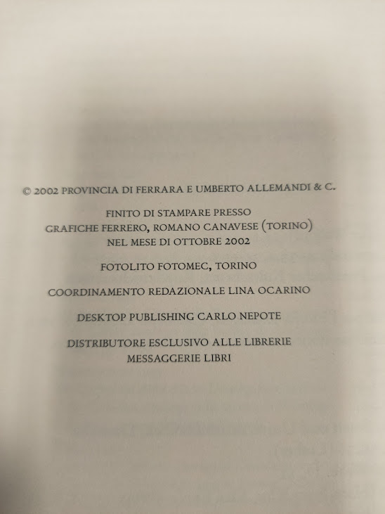 Libro Il Trionfo di Bacco Capolavori della Scuola Ferrarese a Dresda 2002