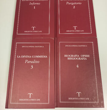 Libro La Divina Commedia 4 Volumi 2005
