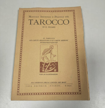 Libro Manuale Sintetico e Pratico del Tarocco 1968