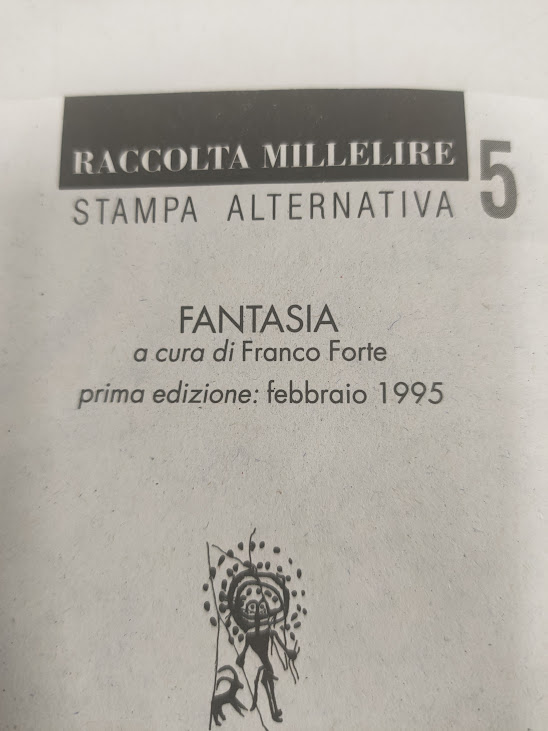Lotto 7 Mille Lire Stampa Alternativa Anno 1995