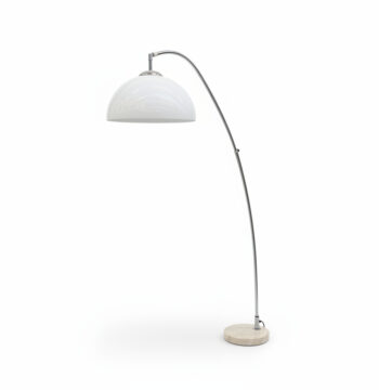 Lampada dal Arco "Stile Flos"  con la base di marmo