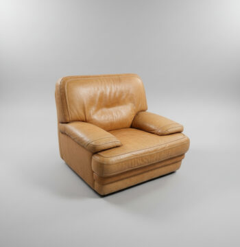 Poltrona in pelle