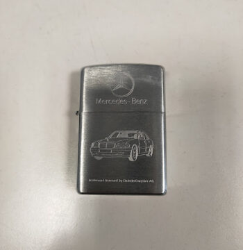 Accendino "Zippo" Dedicato Alla Mercedes Benz Classic C Vintage Anni 2000