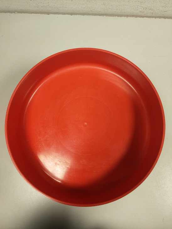 Biscottiera "Guzzini" Prodotta per "Vinchi" in Plastica con Design "Ufo" Vintage Anni '70