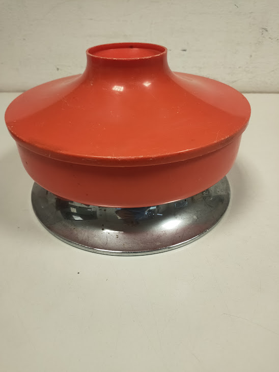Biscottiera "Guzzini" Prodotta per "Vinchi" in Plastica con Design "Ufo" Vintage Anni '70