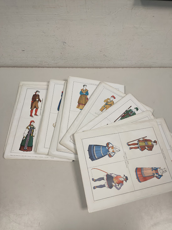 Cofanetto Contenente Plastici in Rilievo delle Regioni D'Italia Vintage Anno 1966