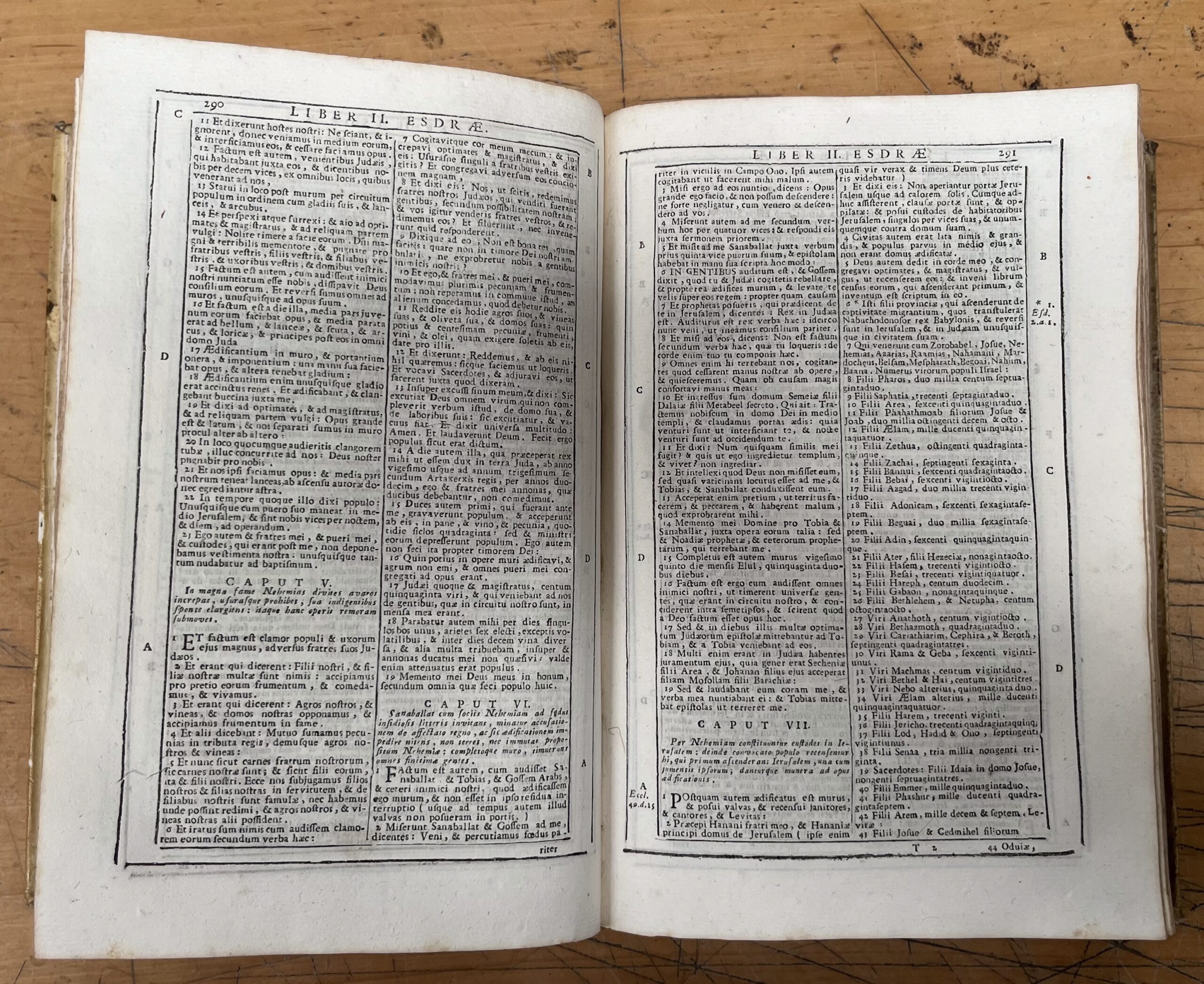 Libro "Biblia Sacra Vulgatae Editionis" - Edizione 1750 (Venetiis, MDCCL)