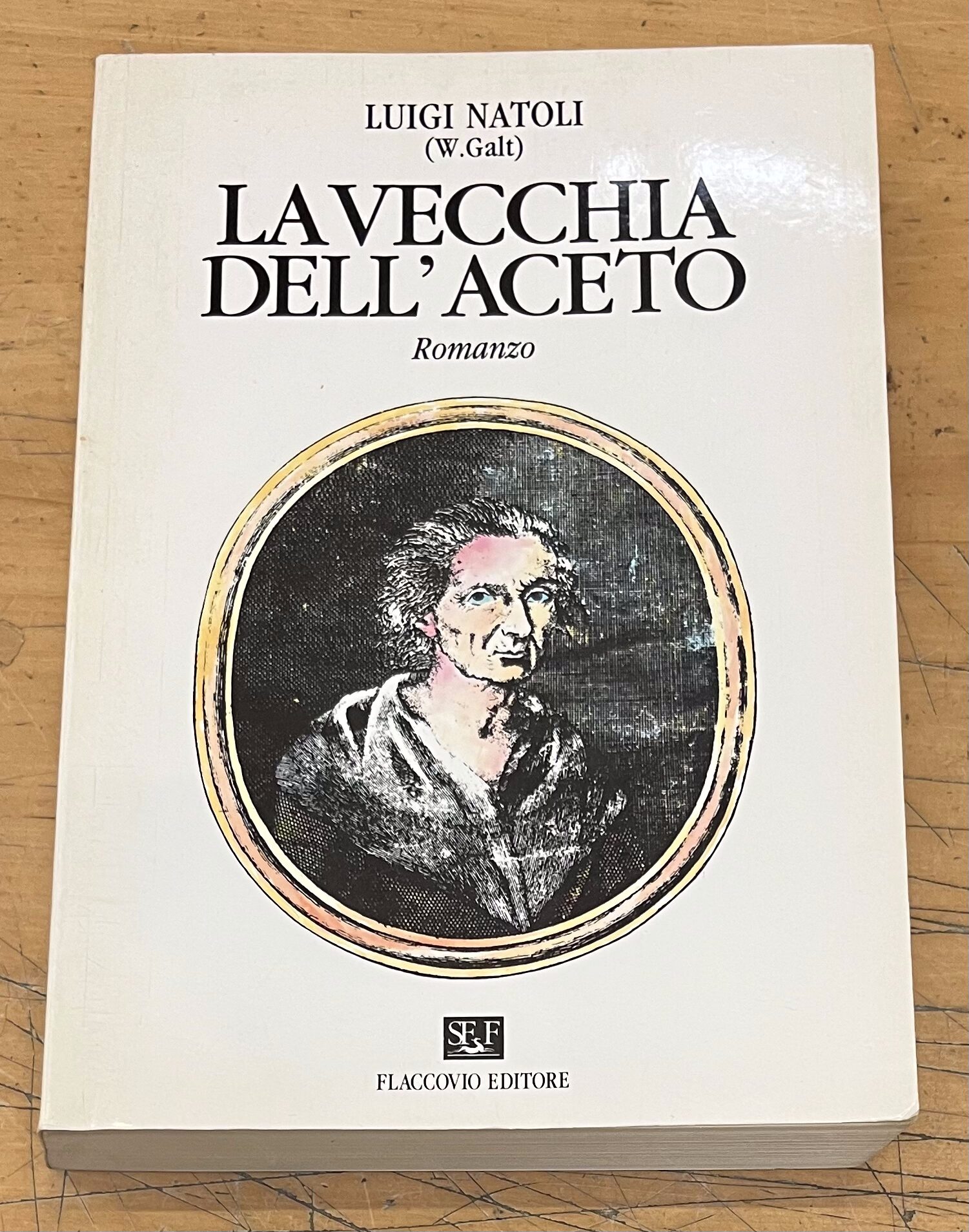 Libro "La Vecchia dell'Aceto" - Luigi Natoli (W. Galt) - Flaccovio Editore 1991
