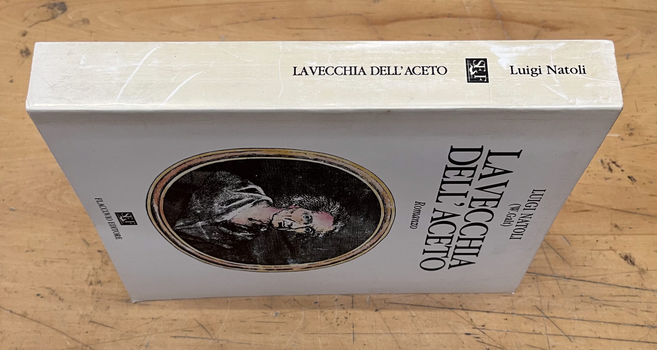 Libro "La Vecchia dell'Aceto" - Luigi Natoli (W. Galt) - Flaccovio Editore 1991