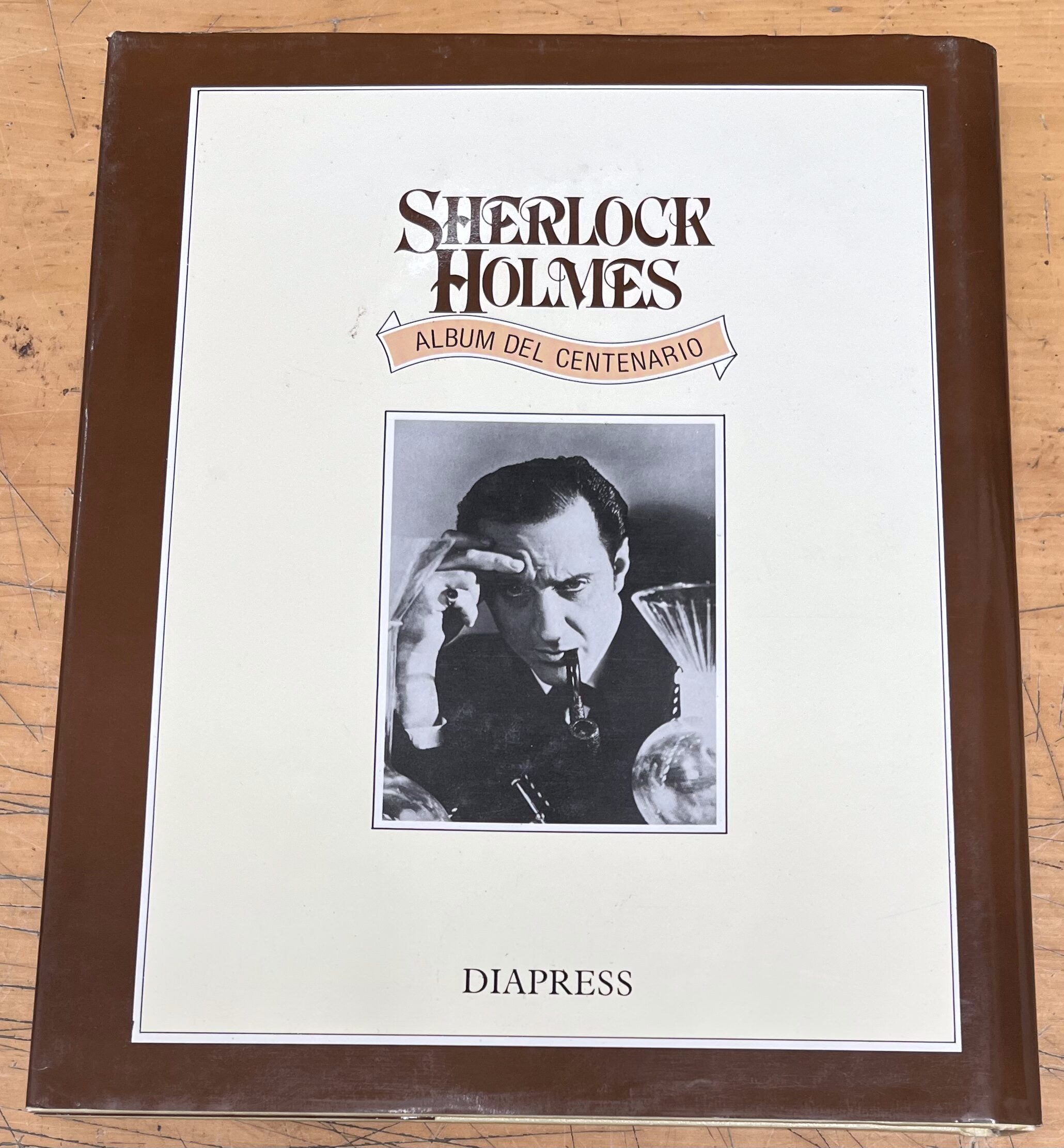 Libro "Sherlock Holmes - Album del Centenario" - Allen Eyles - Diapress 1987