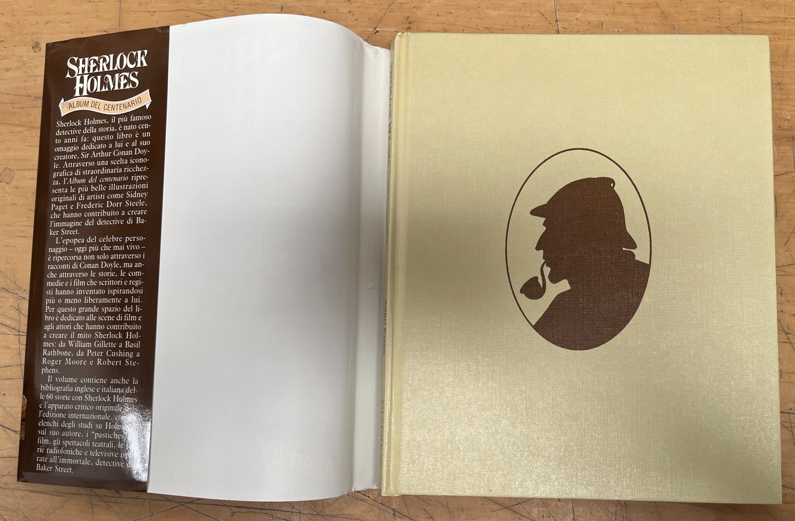 Libro "Sherlock Holmes - Album del Centenario" - Allen Eyles - Diapress 1987