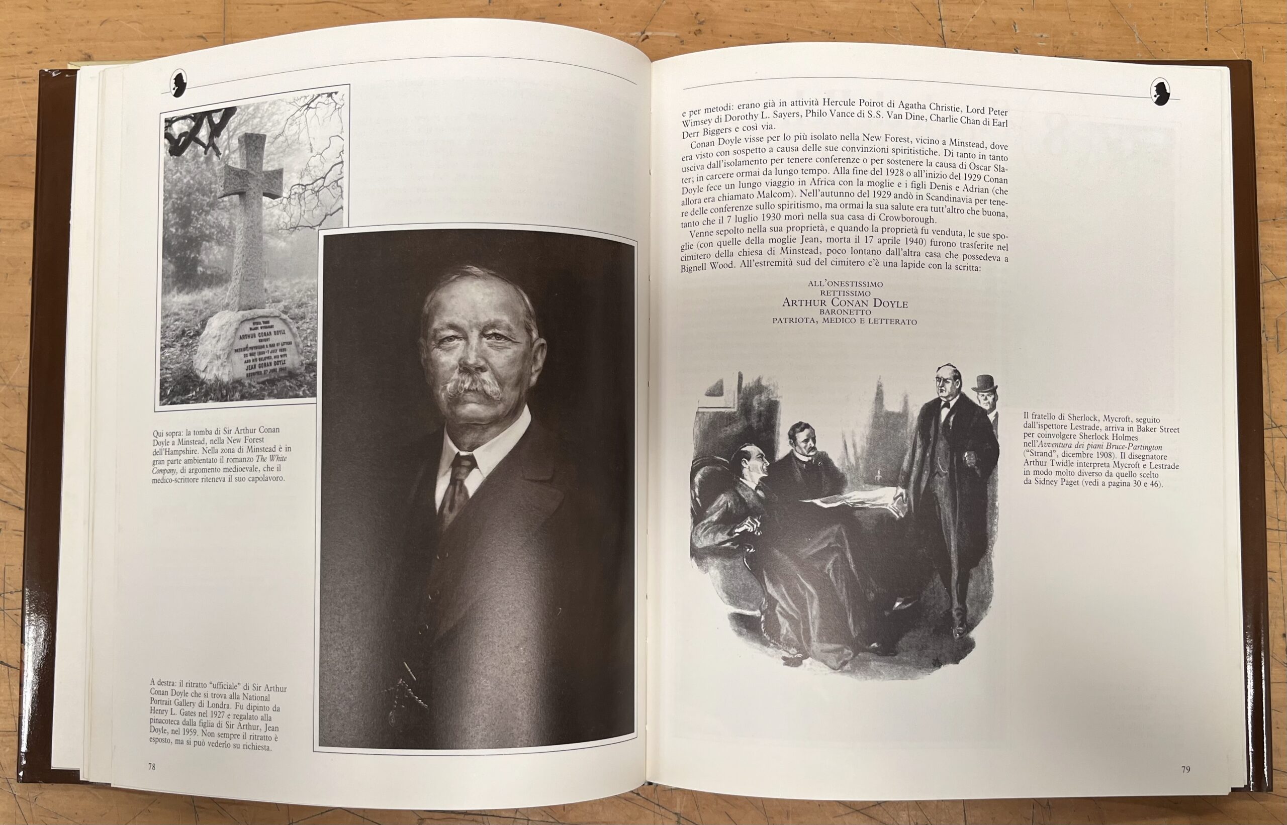 Libro "Sherlock Holmes - Album del Centenario" - Allen Eyles - Diapress 1987