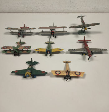 Lotto 8 Modellini Aerei Militari Anni '70