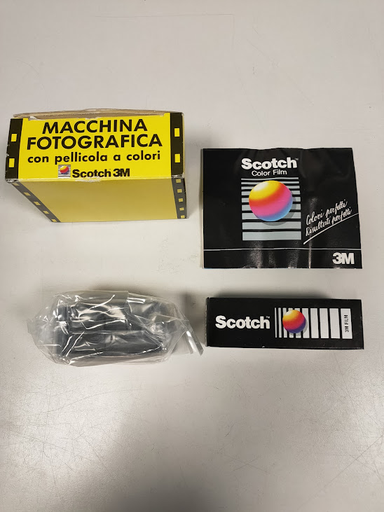 Macchina fotografica "Scotch 3M Color Time 110" Vintage Anni '80