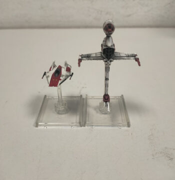 Modellini Star Wars A-Wing e V-Wing Vintage Anni '90/'2000