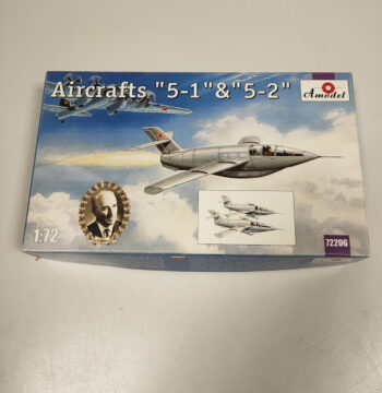 Modellino Aereo Amodel Aircraft "5-1" & "5-2" Scala 1:72 Vintage Anno 2012
