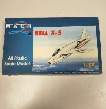 Modellino Aereo "Bell X-5" Mach Scala 1:72 Vintage Anno 2007