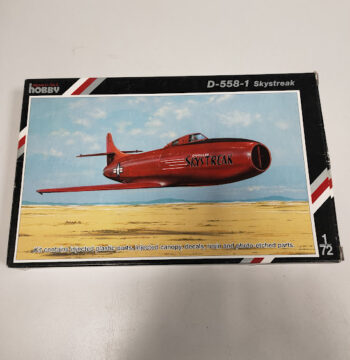 Modellino Aereo D-558-1 Skystreak Special Hobby Scala 1:72 Vintage Anno 2008