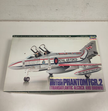Modellino Aereo Hasegana British Phantom FGR.2 Scala 1:48 Vintage Anno 1987