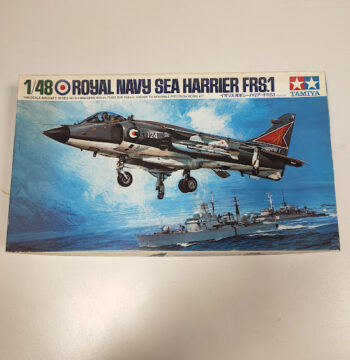 Modellino Aereo Tamiya Royal Navy Sea Harrier FRS.1 Scala 1:48 Anno 1982