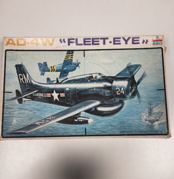 Modellino Statico di Aereo AD.4W Fleet. Eye Scala 1:48 Vintage 1979