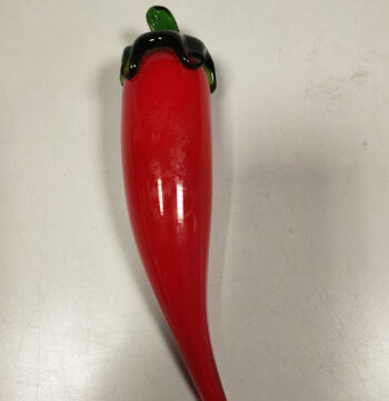 Peperoncino in Vetro di Murano Realizzato a Mano Vintage