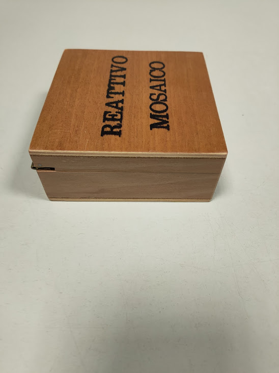 Puzzle a Blocchi Nascosti "Reattivo Mosaico" Gioco di logica e Ragionamento Vintage Anni 2000