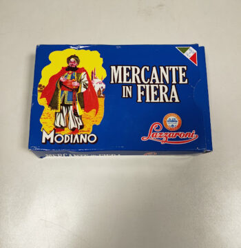 Set di Carte da Gioco "Il Mercante in Fiera Modiano" Edizione "Lazzaroni"