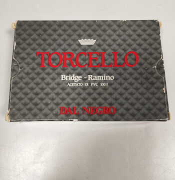 Set di Carte da Gioco in PVC "Torcello dal Negro" a Doppio Mazzo per Poker