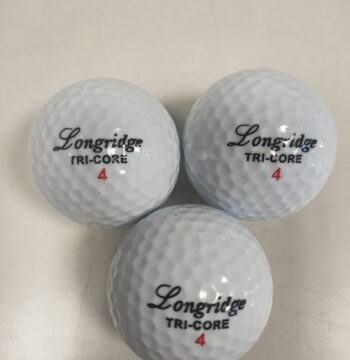 Confezione da 3 Palline da Golf "Longridge Pro Velocity IIX" Vintage Anni 2000