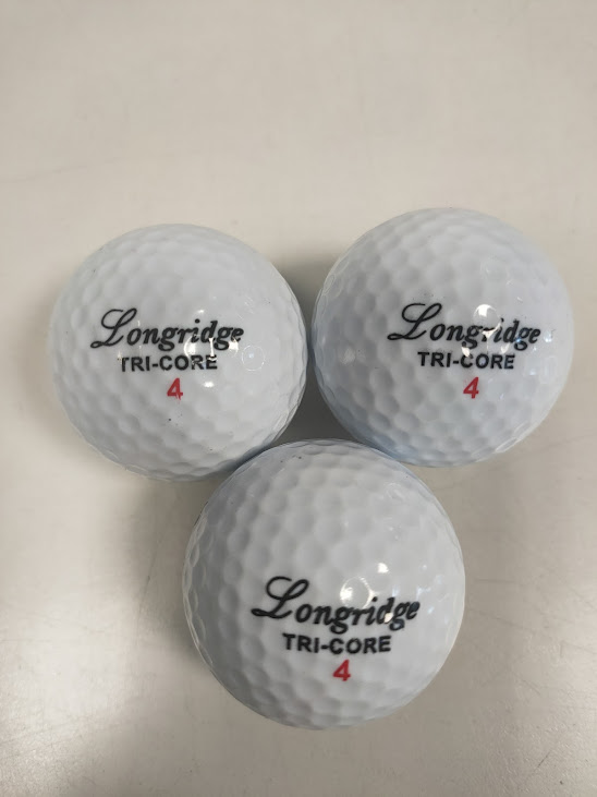 Confezione da 3 Palline da Golf "Longridge Pro Velocity IIX" Vintage Anni 2000