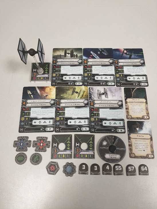 Fantasy Flight Games Star Wars X-Wing Giochi Uniti Caccia Tie/Fo Anno 2015