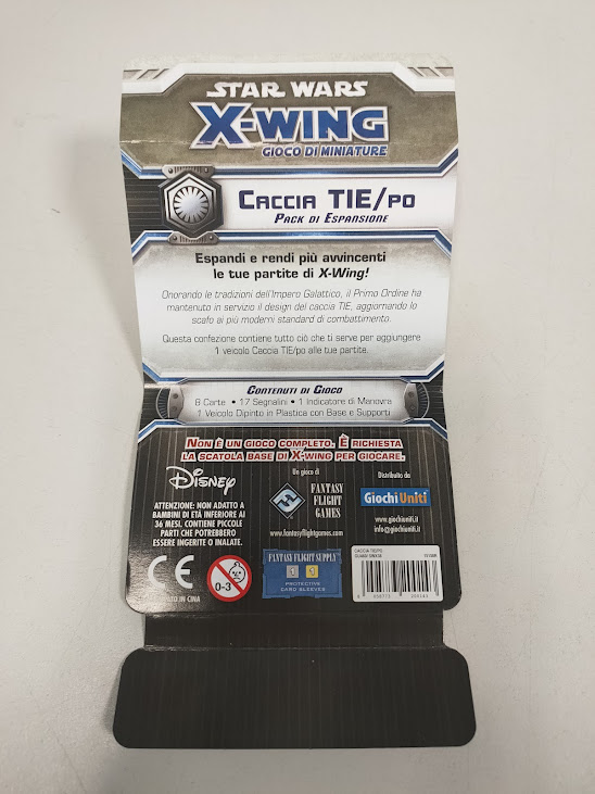 Fantasy Flight Games Star Wars X-Wing Giochi Uniti Caccia Tie/Fo Anno 2015