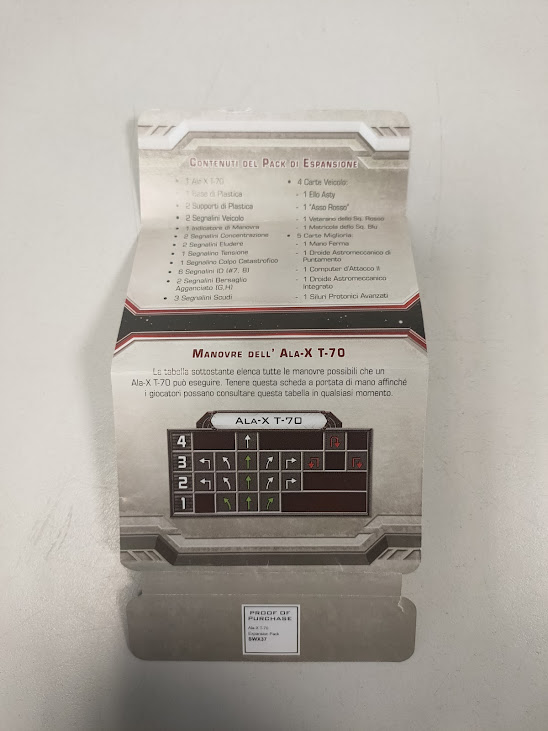 Gioco Star Wars X-Wing Caccia Stellare Z-95 Giochi Uniti Anno 2012