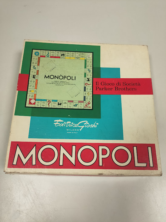Gioco di Società "Monopoli" Edizione Italiana "Editrice Giochi" Vintage Anni '80