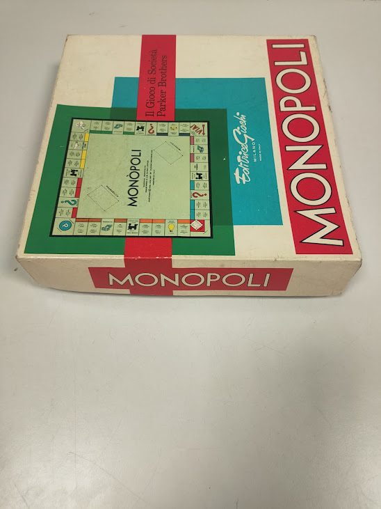 Gioco di Società "Monopoli" Edizione Italiana "Editrice Giochi" Vintage Anni '80