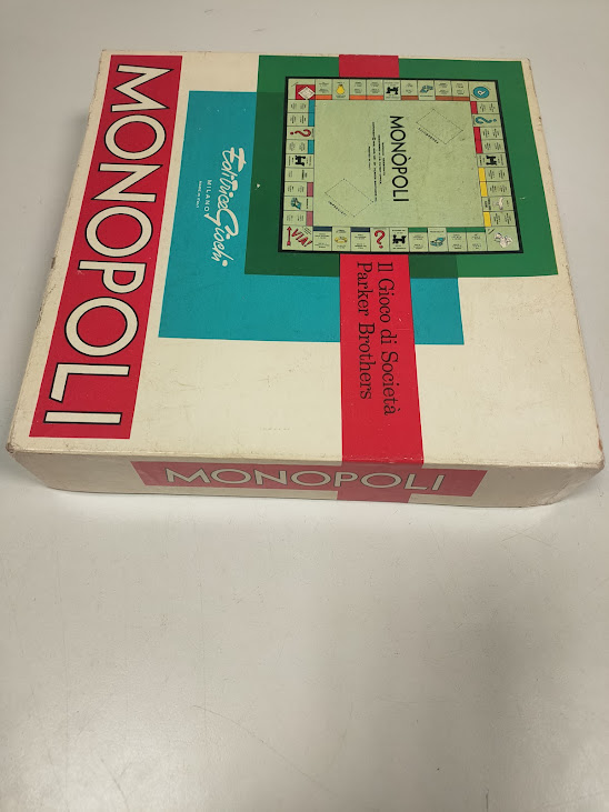 Gioco di Società "Monopoli" Edizione Italiana "Editrice Giochi" Vintage Anni '80