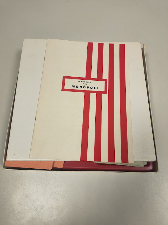 Gioco di Società "Monopoli" Edizione Italiana "Editrice Giochi" Vintage Anni '80