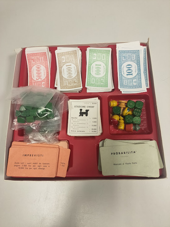 Gioco di Società "Monopoli" Edizione Italiana "Editrice Giochi" Vintage Anni '80
