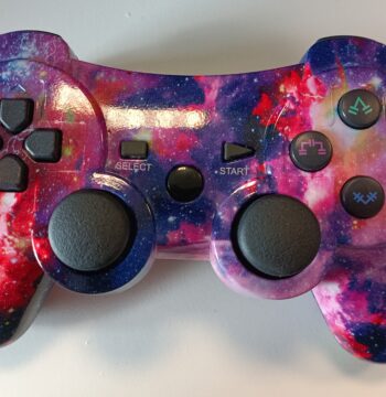 joystick playstation 3 con cavo di carica