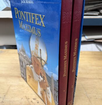 Libro "Pontifex Maximus" Jacek Moskwa - 2 Volumi + Cofanetto - Editrice Velar - Edizione Aggiornata 2011