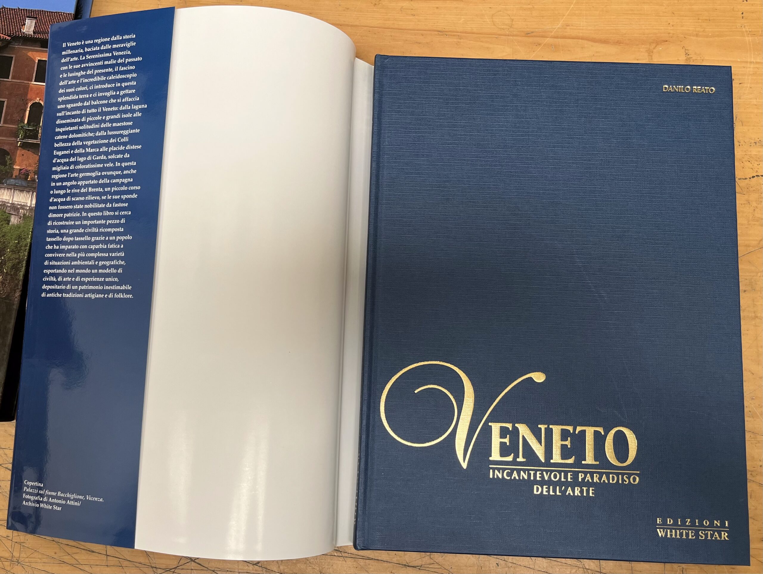 Libro "Veneto - Incantevole Paradiso dell'Arte" - Danilo Reato - Edizioni White Star 1999
