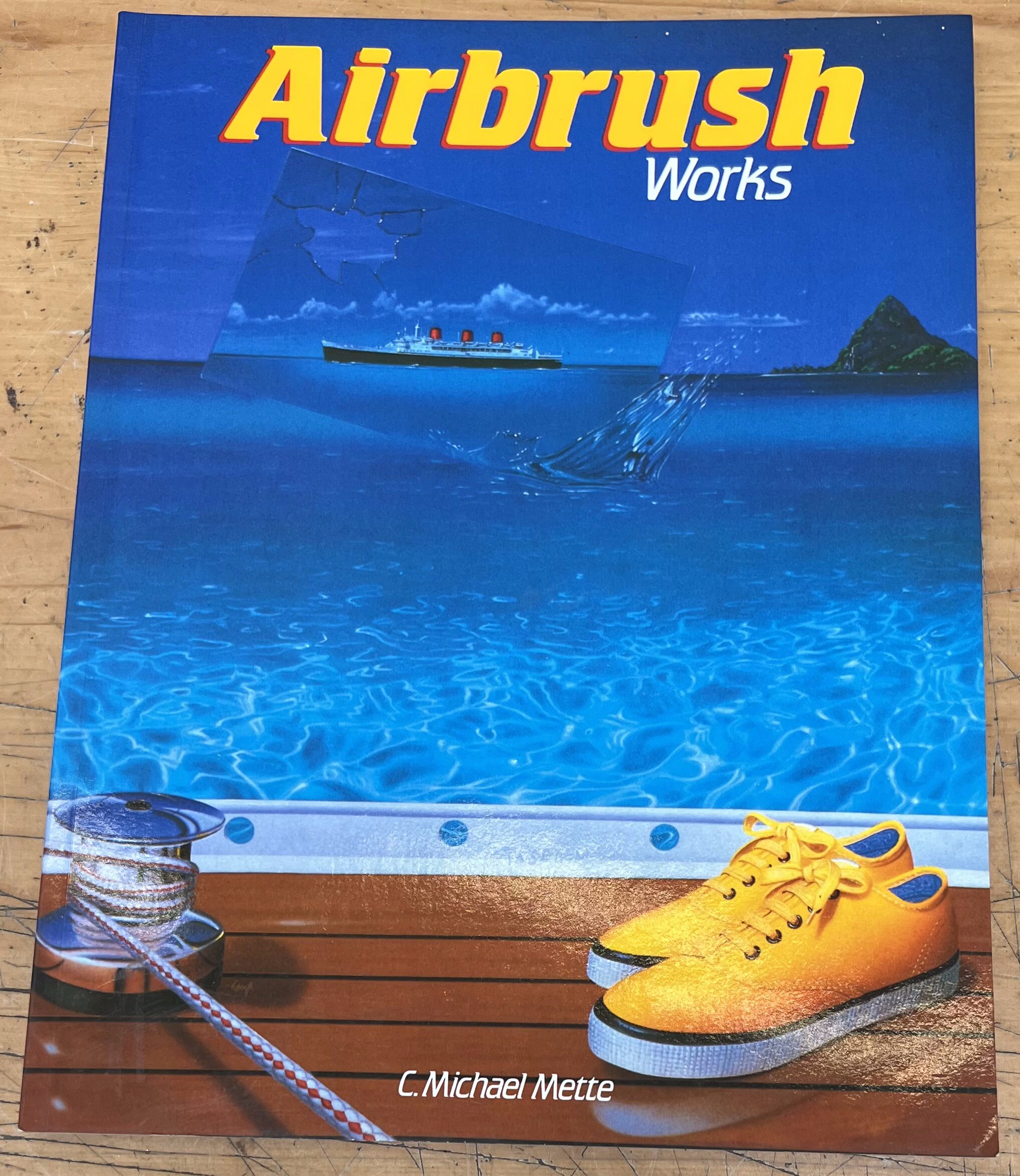 Libro/Book "Airbrush Works" - C. Michael Mette - Taschen 1990