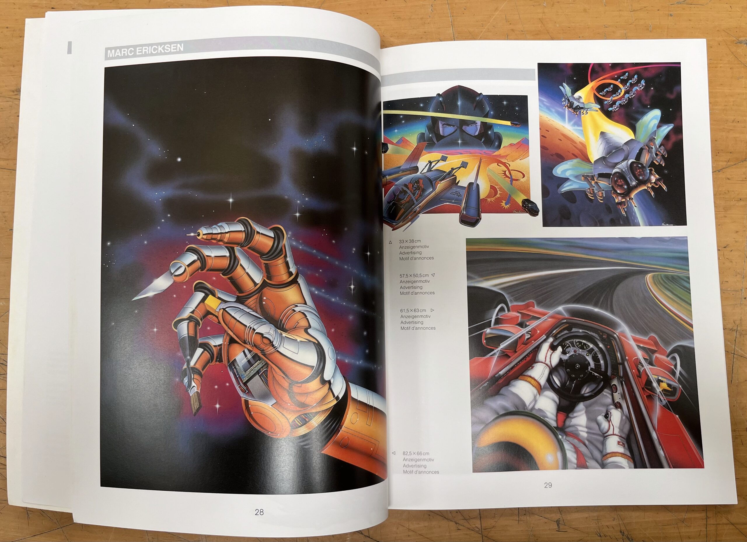 Libro/Book "Airbrush Works" - C. Michael Mette - Taschen 1990