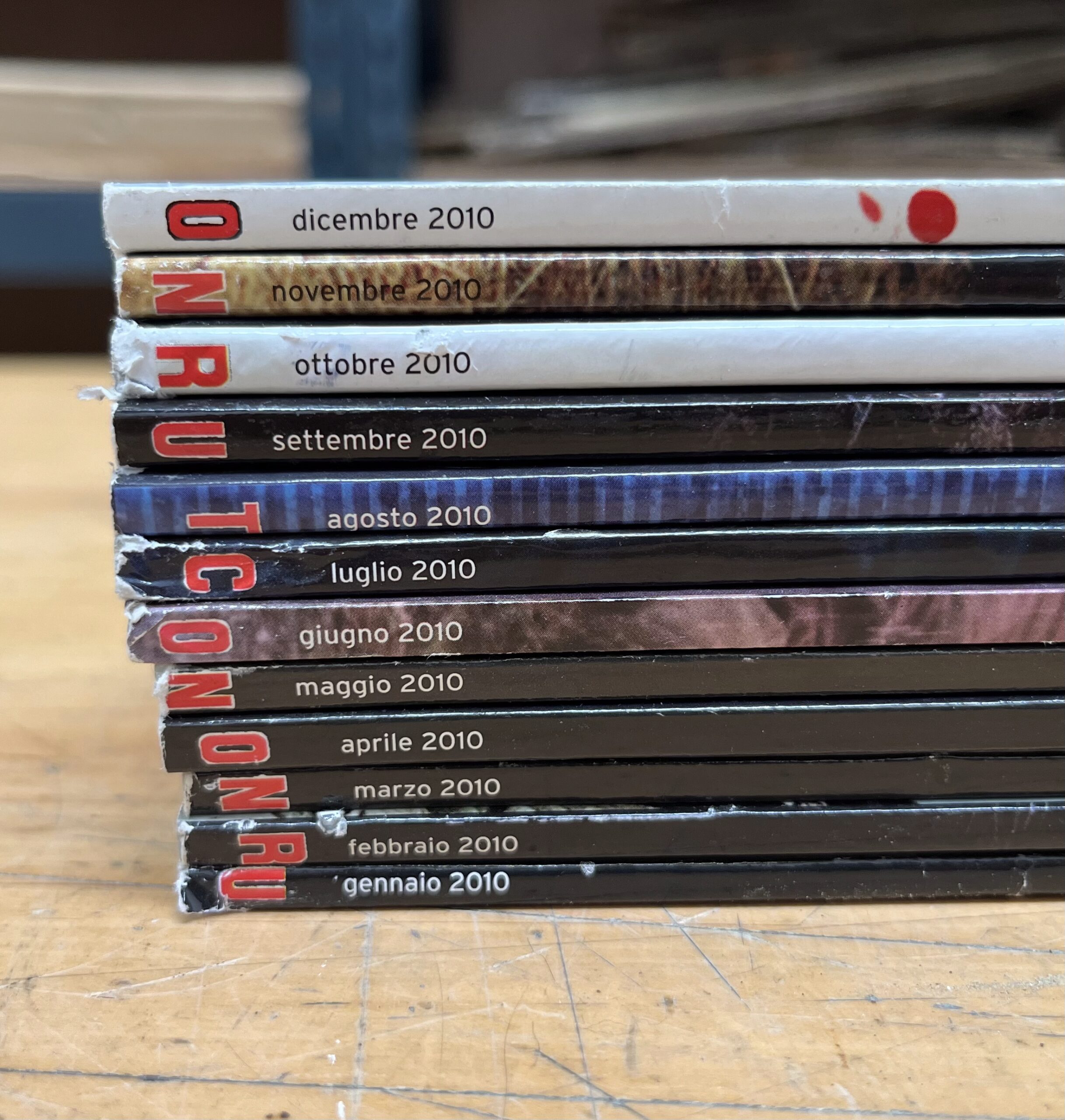 Lotto Riviste "Nocturno Cinema 2010" - 12/12 Annata Completa dal N°89 al N°100