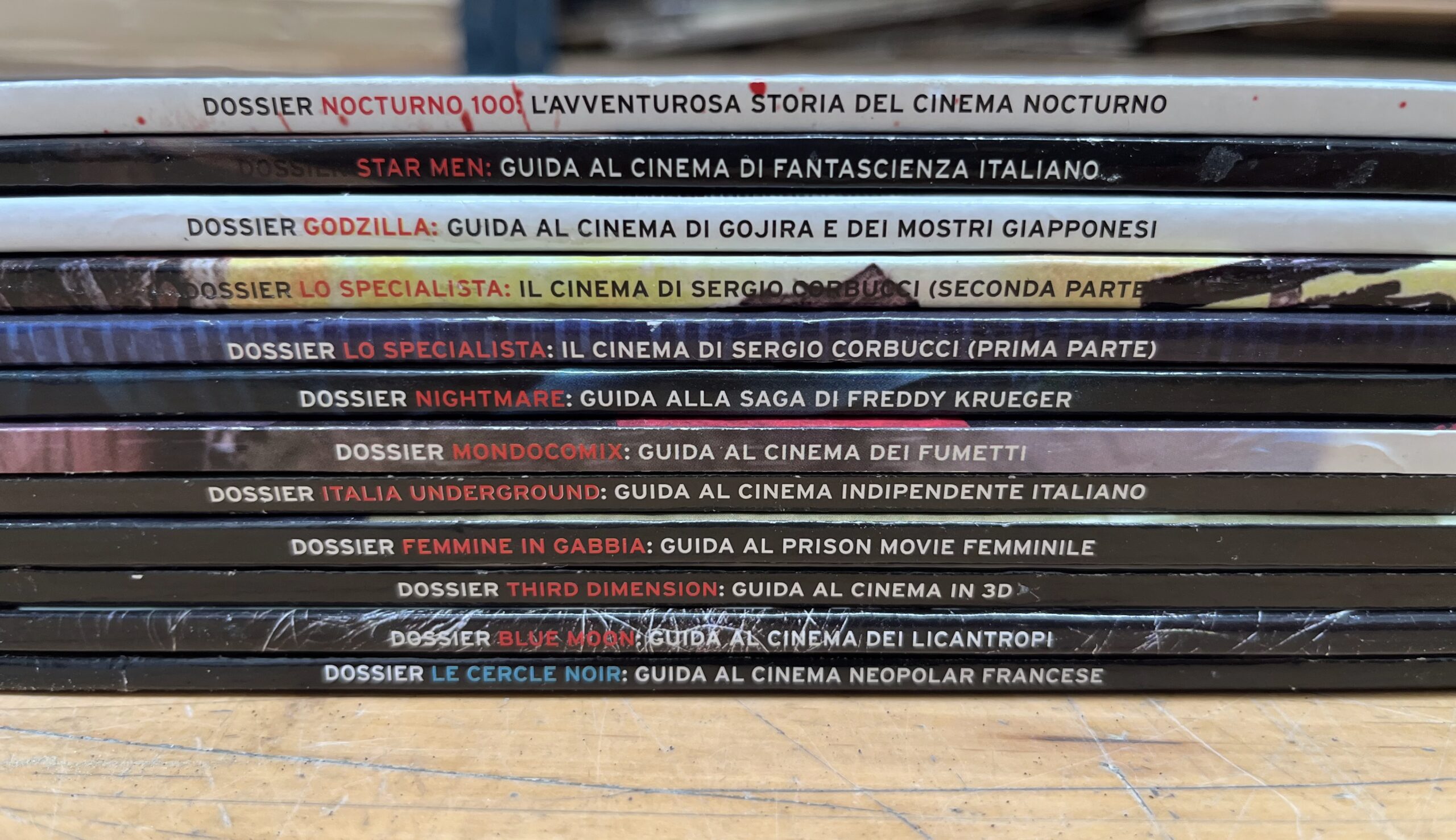 Lotto Riviste "Nocturno Cinema 2010" - 12/12 Annata Completa dal N°89 al N°100