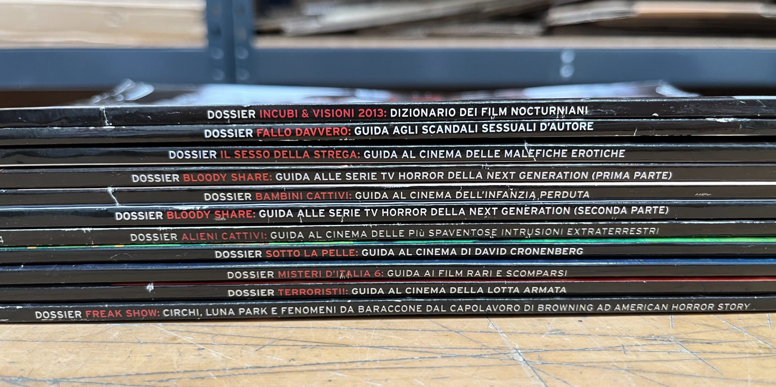 Lotto Riviste "Nocturno Cinema 2014" - 11/11 Annata Completa dal N°136 al N°146