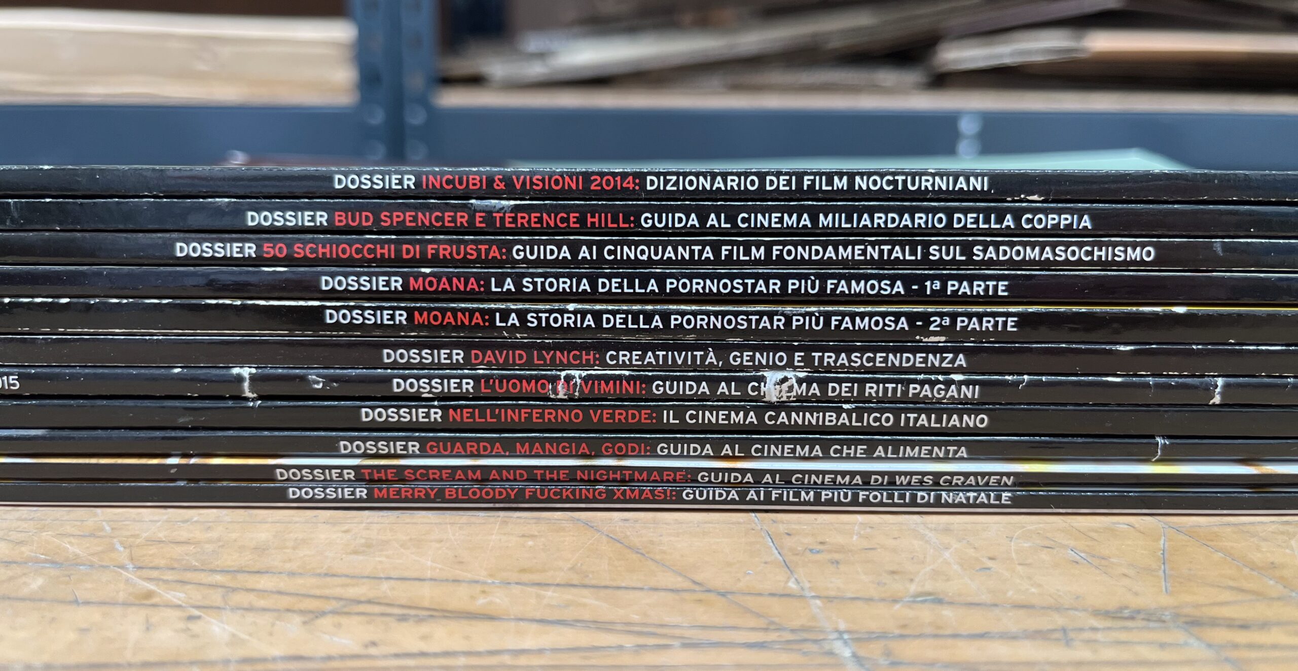 Lotto Riviste "Nocturno Cinema 2015" - 11/11 Annata Completa dal N°147 al N°157