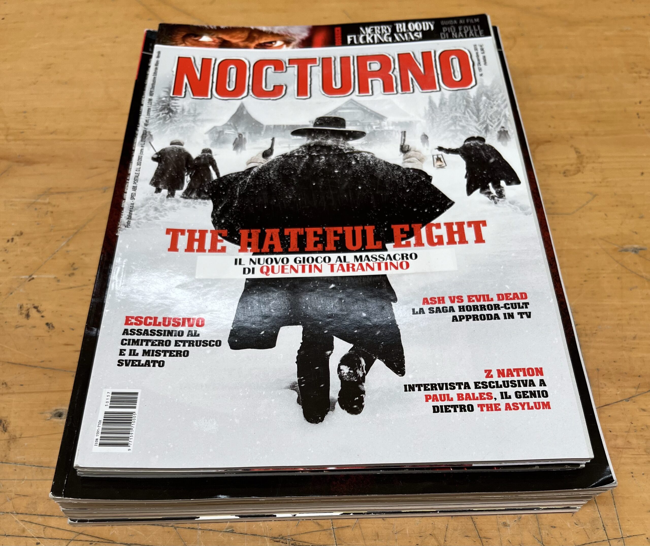 Lotto Riviste "Nocturno Cinema 2015" - 11/11 Annata Completa dal N°147 al N°157