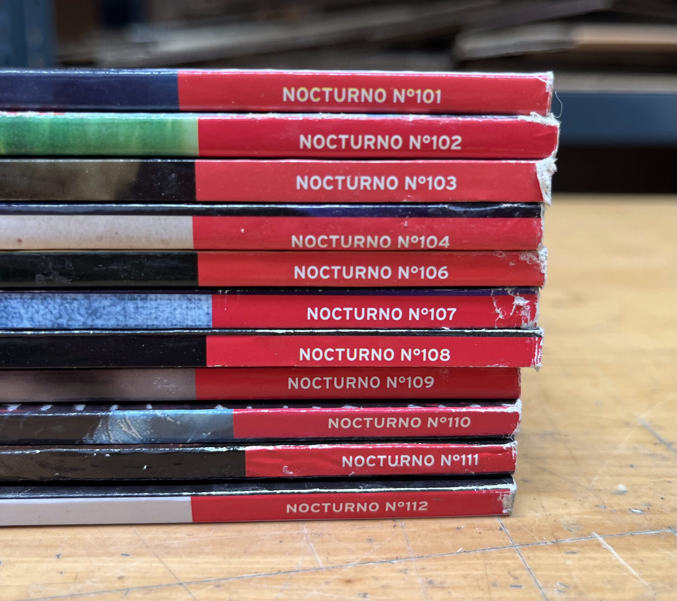 Lotto Riviste "Nocturno Cinema 2011" - 11/12 Annata Incompleta dal N°101 al N°112 (Manca N°105)